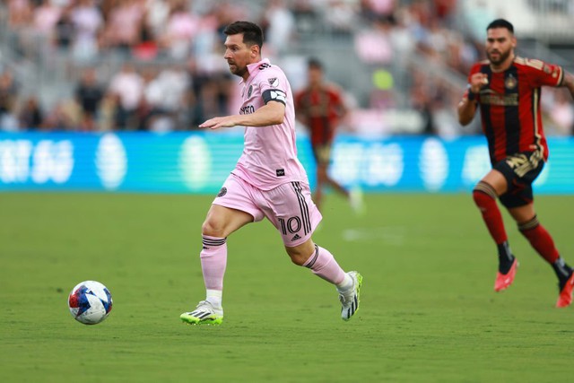 Messi tỏa sáng giúp đội bóng của Beckham giành chiến thắng lịch sử ở ngay trận đá chính đầu tiên - Ảnh 6.