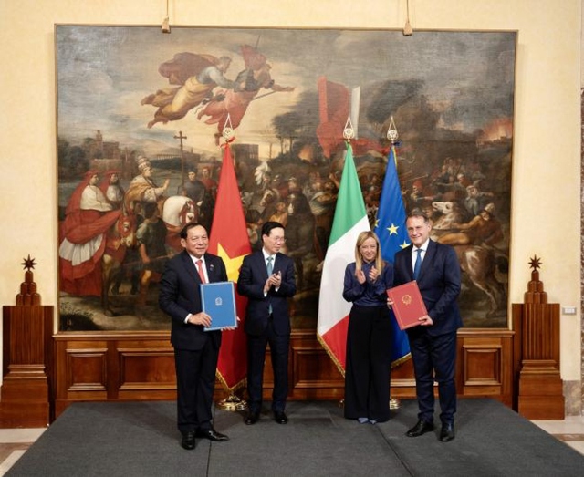 Việt Nam - Italy ký chương trình hợp tác văn hóa giai đoạn 2023-2026 - Ảnh 3.