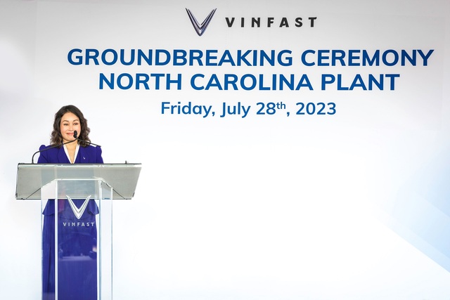 Vinfast khởi công nhà máy sản xuất xe điện tại Bắc Carolina - Ảnh 2.