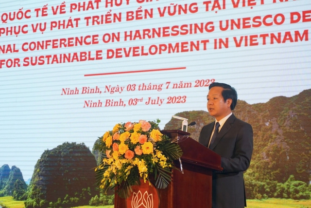 Phát huy giá trị các danh hiệu UNESCO phục vụ phát triển bền vững tại Việt Nam - Ảnh 3.
