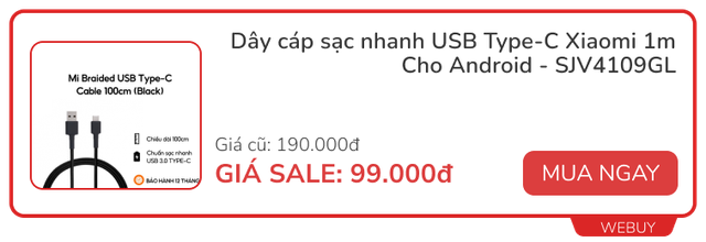 9 sản phẩm Xiaomi, Baseus, Logitech đang sale hết còn dưới 100.000đ, có cả tai nghe lẫn chuột máy tính - Ảnh 7.