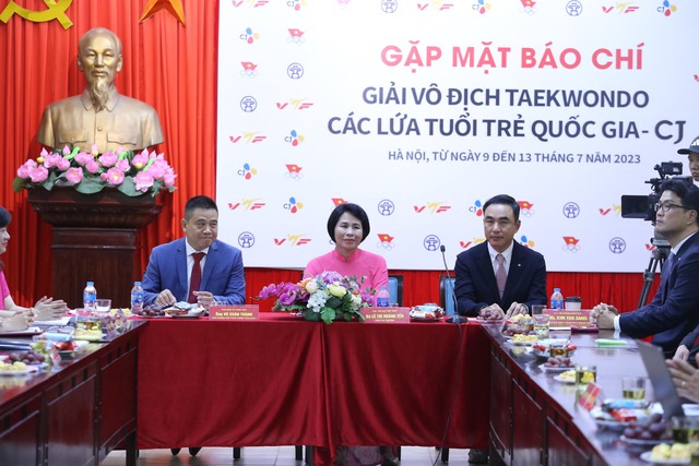 Hà Nội đăng cai giải vô địch Taekwondo các lứa tuổi quốc gia 2023 - Ảnh 1.