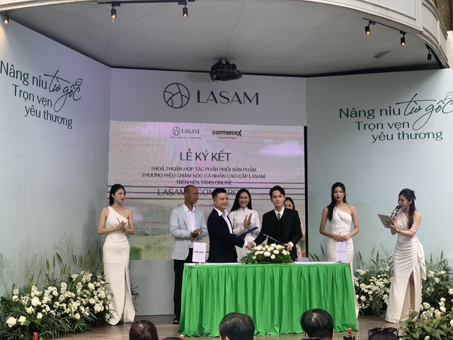 Ra mắt thương hiệu chăm sóc tóc LASAM - Ảnh 1.