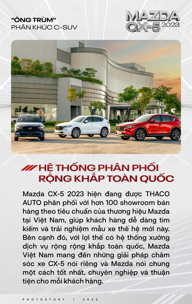 Nếu vẫn chưa tin Mazda CX-5 2023 là &quot;ông trùm&quot; phân khúc C-SUV thì 10 lý do sau đây đủ sức chứng minh điều đó - Ảnh 12.