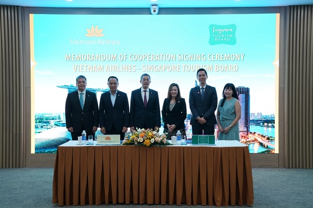Vietnam Airlines và Tổng cục Du lịch Singapore hợp tác mở thêm cơ hội kích cầu du lịch - Ảnh 1.