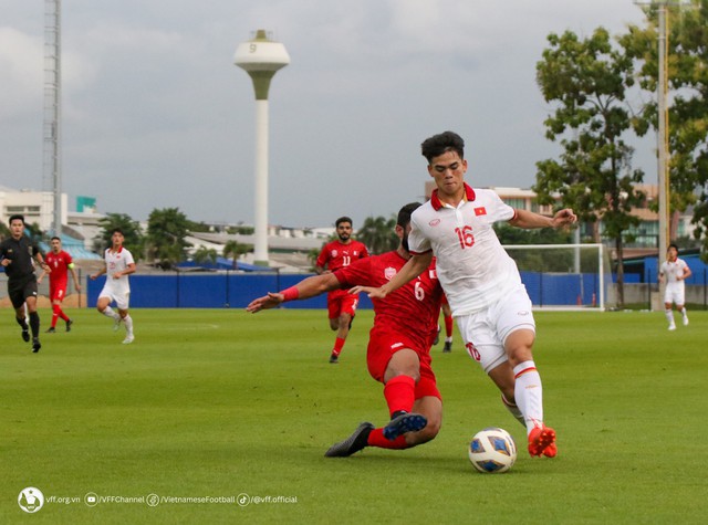 Ghi bàn đẳng cấp, U23 Việt Nam vẫn thua kịch tính trên chấm luân lưu trước đối thủ Tây Á - Ảnh 1.