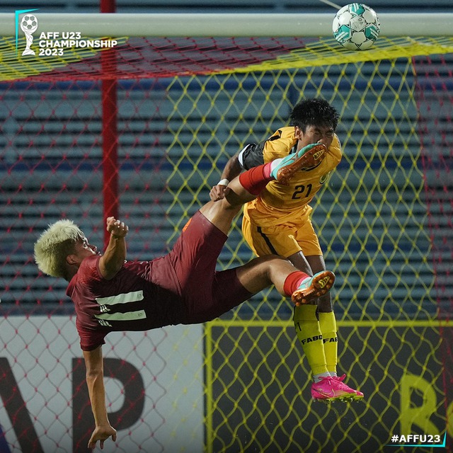 U23 Thái Lan thắng tưng bừng, tạo lợi thế lớn trước cuộc quyết đấu với U23 Campuchia - Ảnh 1.