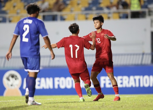 U23 Việt Nam khẳng định sức mạnh vượt trội tại bảng C, hẹn gặp U23 Thái Lan tại chung kết - Ảnh 1.