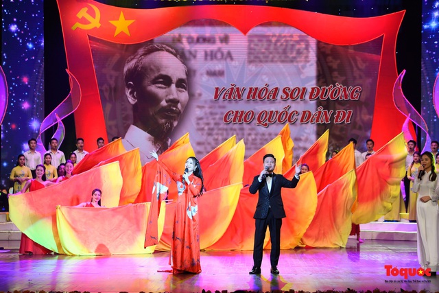 Hội tụ sắc màu của Ngành Văn hóa Việt Nam trong chương trình nghệ thuật - Ảnh 1.