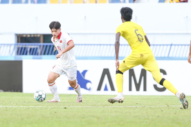 Thắng đậm U23 Malaysia, U23 Việt Nam giành quyền vào chung kết giải Đông Nam Á - Ảnh 1.