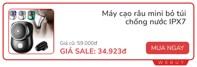 5 đồ dùng cá nhân nam giới ai cũng nên có sẵn, giá đang sale hết chỉ từ 49.000đ trở xuống - Ảnh 1.