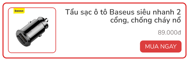 Top 3 đồ dùng không thể thiếu trên ô tô đang có giá tốt, ai cũng cần mua sẵn - Ảnh 4.