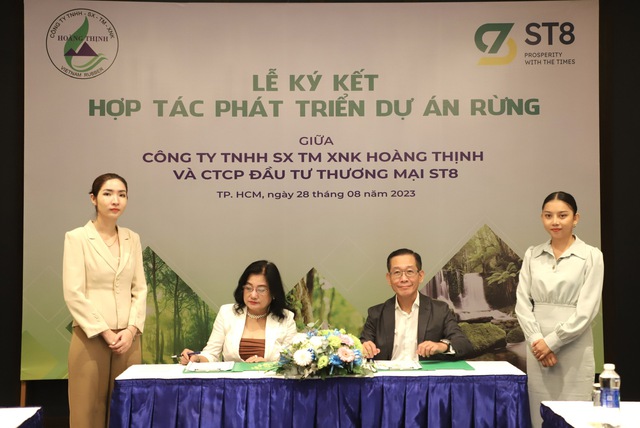 ST8 hợp tác với Công ty Hoàng Thịnh ký kết phát triển dự án rừng tại Lâm Đồng - Ảnh 2.
