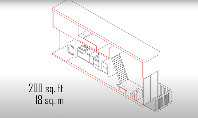 Chàng trai 1m80 chi 23 triệu đồng/tháng thuê nhà 18m2: &quot;Ở lâu sẽ bị đau lưng&quot; - Ảnh 2.