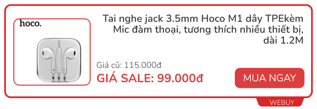 10 món đồ Xiaomi, Aukey, Hoco, Baseus đang giảm chỉ còn dưới 100.000đ: Đủ món từ cốc sạc nhanh, đèn ngủ đến tai nghe - Ảnh 1.