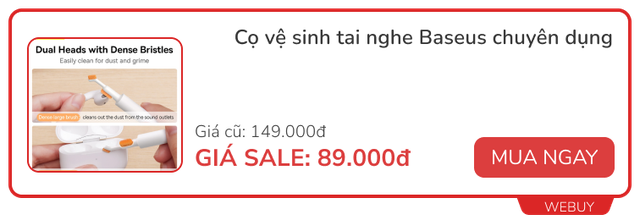 10 món đồ Xiaomi, Aukey, Hoco, Baseus đang giảm chỉ còn dưới 100.000đ: Đủ món từ cốc sạc nhanh, đèn ngủ đến tai nghe - Ảnh 4.