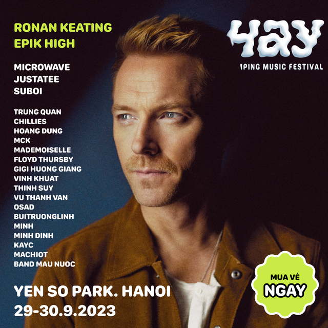 Epik High và thủ lĩnh nhóm Boyzone xác nhận trình diễn tại HAY Fest, khán giả &quot;bùng nổ&quot; cảm xúc! - Ảnh 3.