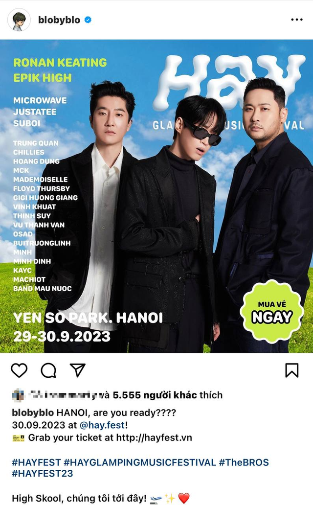 Epik High và thủ lĩnh nhóm Boyzone xác nhận trình diễn tại HAY Fest, khán giả &quot;bùng nổ&quot; cảm xúc! - Ảnh 2.
