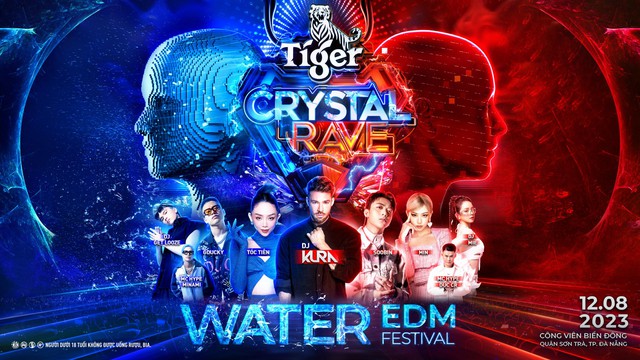 Tiger Crystal Rave 2.0 mang Top DJ quốc tế và trải nghiệm Water EDM đẳng cấp thế giới đổ bộ Đà Nẵng - Ảnh 1.