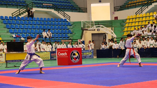 Khởi tranh Giải Vô địch Karate và Taekwondo trẻ các CLB tỉnh Thừa Thiên Huế - Ảnh 3.