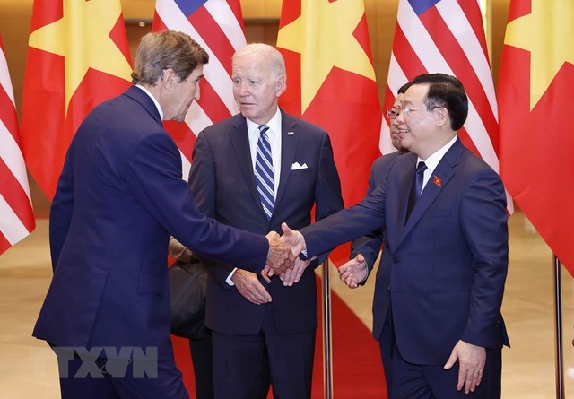 Tổng thống Hoa Kỳ Joe Biden kết thúc tốt đẹp chuyến thăm Việt Nam - Ảnh 8.