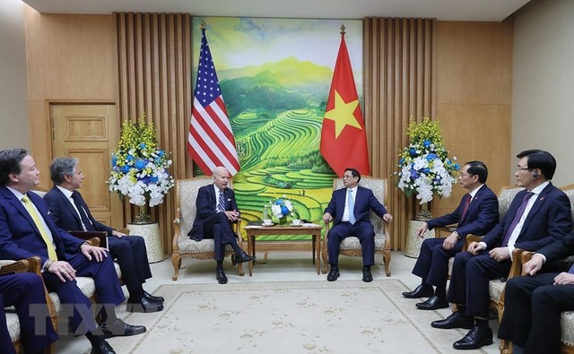 Thúc đẩy hợp tác kinh tế-thương mại-đầu tư theo hướng đổi mới sáng tạo là nền tảng quan hệ Việt Nam - Hoa Kỳ - Ảnh 2.
