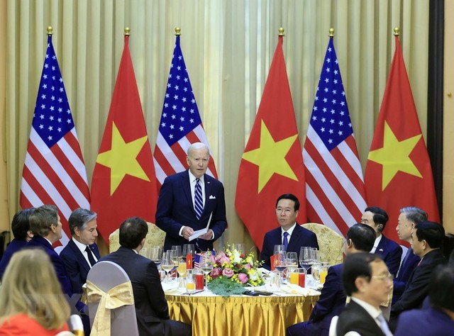 Tổng thống Hoa Kỳ Joe Biden kết thúc tốt đẹp chuyến thăm Việt Nam - Ảnh 4.
