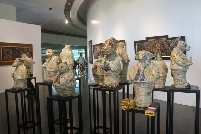 Tôn vinh những sáng tạo nghệ thuật của các nhà điêu khắc Việt Nam - Ảnh 6.