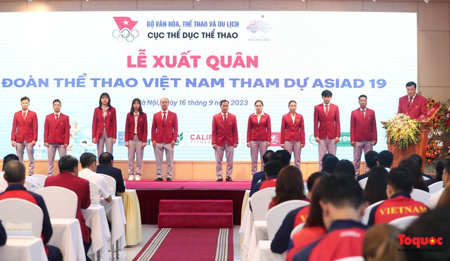 Ngoài làm tốt nhiệm vụ, mỗi thành viên của Đoàn thể thao Việt Nam dự Asiad 19 cần trở thành một đại sứ du lịch, văn hóa  - Ảnh 6.