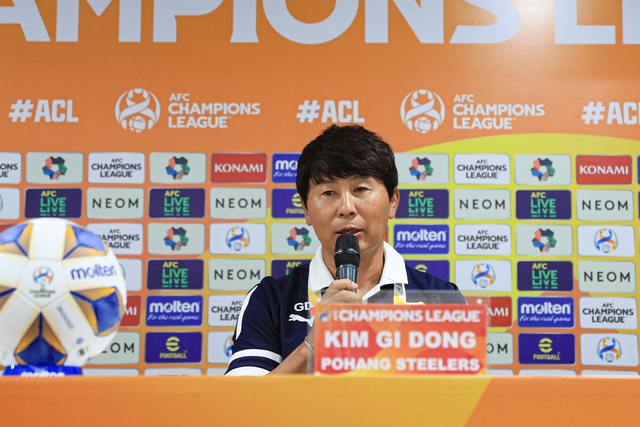 HLV Pohang Steelers FC: ‘Đá với CLB Hà Nội không dễ dàng nhưng chúng tôi sẽ giành 3 điểm’ - Ảnh 1.
