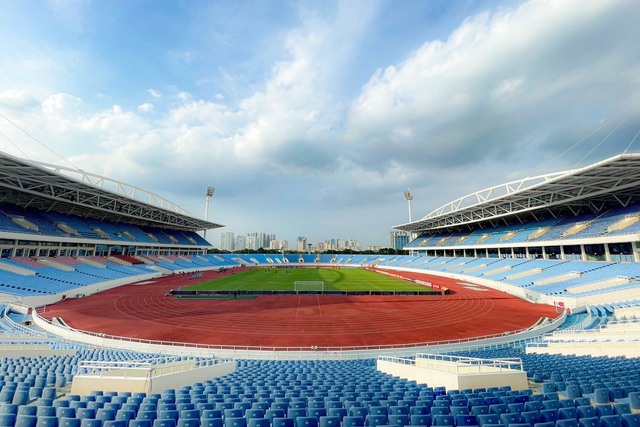Sân Mỹ Đình có diện mạo mới, sẵn sàng cho trận đấu Hà Nội FC vs Pohang Steelers  - Ảnh 6.
