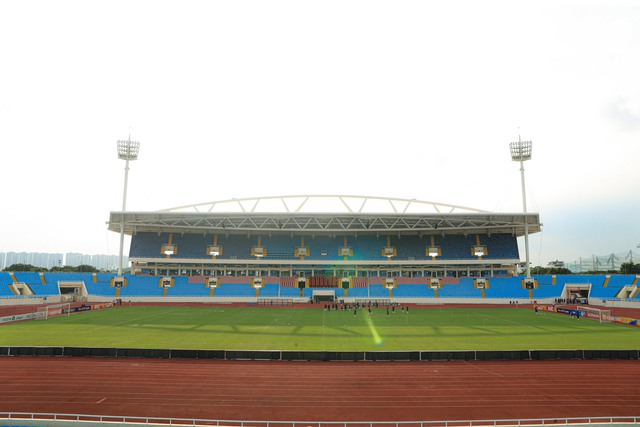 Sân Mỹ Đình có diện mạo mới, sẵn sàng cho trận đấu Hà Nội FC vs Pohang Steelers  - Ảnh 1.