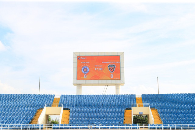Sân Mỹ Đình có diện mạo mới, sẵn sàng cho trận đấu Hà Nội FC vs Pohang Steelers  - Ảnh 7.