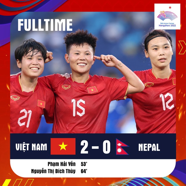Tuyển nữ Việt Nam ra quân đại thắng trước Nepal - Ảnh 1.