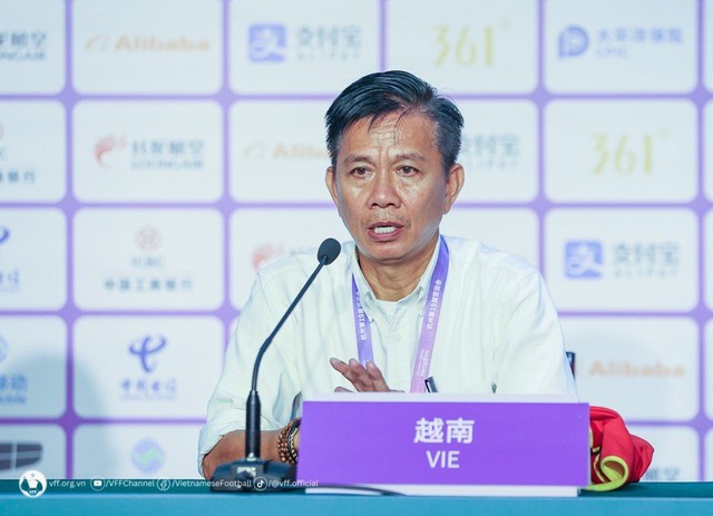 HLV Hoàng Anh Tuấn: &quot;Tôi hài lòng về sự quyết tâm và tinh thần thi đấu của Olympic Việt Nam&quot; - Ảnh 1.