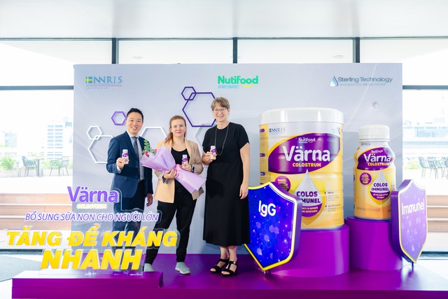 Ra mắt sản phẩm Värna Colostrum hỗ trợ tăng đề kháng cho người Việt - Ảnh 1. Ra mắt sản phẩm Värna Colostrum hỗ trợ tăng đề kháng cho người Việt - Ảnh 1.