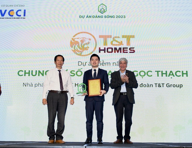 Dự án số 2 Phạm Ngọc Thạch của T&T Homes thắng giải Dự án đáng sống năm 2023 - Ảnh 1.
