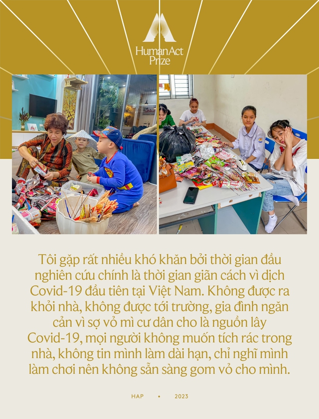 Từ cô giáo trẻ lên mạng xin từng vỏ mì tôm đến dự án đầy yêu thương: &quot;Chúng tôi đã đi được xa hơn trên hành trình màu xanh này&quot; - Ảnh 3.