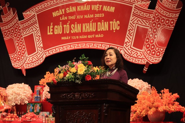 Tổ chức Kỷ niệm Ngày Sân khấu Việt Nam lần thứ 14  - Ảnh 2.