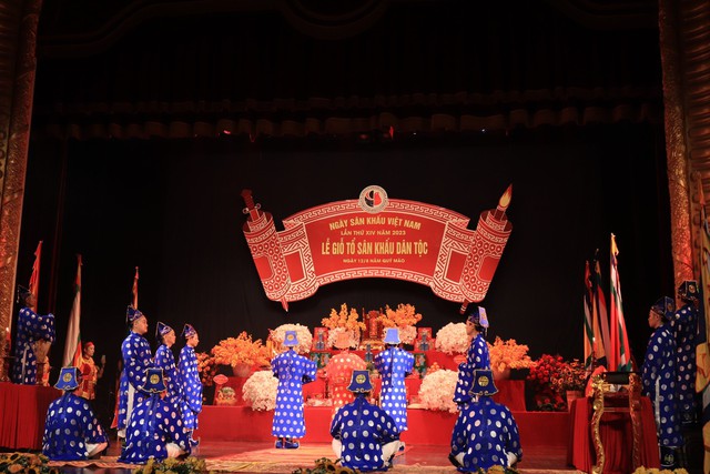 Tổ chức Kỷ niệm Ngày Sân khấu Việt Nam lần thứ 14  - Ảnh 1.