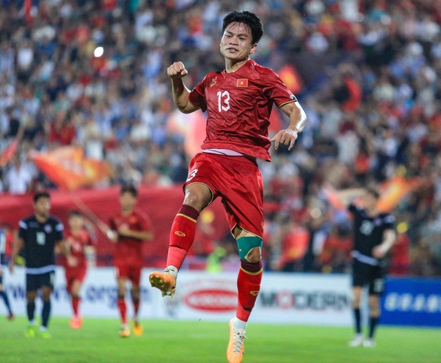Chiêm ngưỡng 6 bàn thắng với 6 kiểu ăn mừng đặc biệt của U23 Việt Nam  - Ảnh 8.