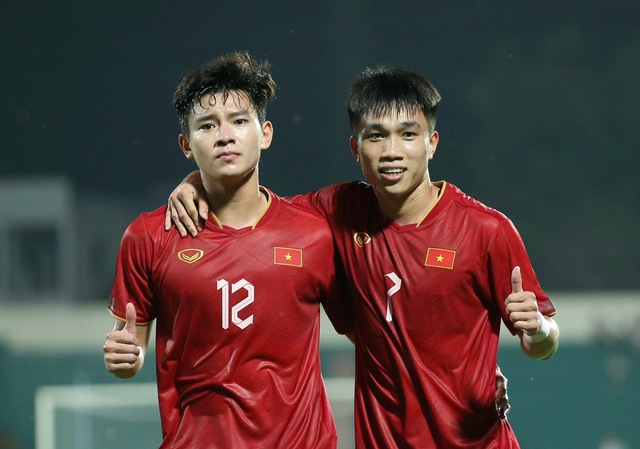 Chiêm ngưỡng 6 bàn thắng với 6 kiểu ăn mừng đặc biệt của U23 Việt Nam  - Ảnh 1.