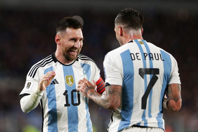 Messi tỏa sáng trên chấm đá phạt, mang về chiến thắng cho nhà vô địch Argentina tại vòng loại World Cup - Ảnh 9.