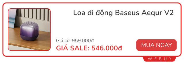 Đại hội săn sale 9/9: Tai nghe Redmi giảm 37%, loa Baseus giảm 43%, TV 4K Xiaomi giảm 33% và nhiều thứ khác - Ảnh 4.