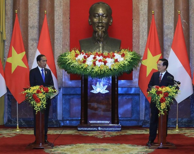 Những hoạt động đầu tiên của Tổng thống Indonesia Joko Widodo tại Việt Nam - Ảnh 6.