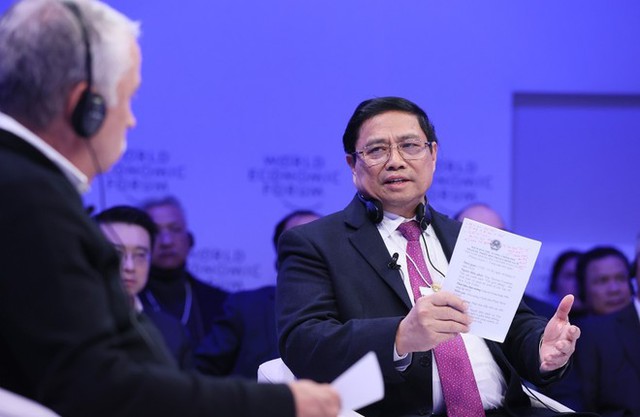 Những hoạt động đầu tiên của Thủ tướng Phạm Minh Chính tại Hội nghị WEF Davos 2024 - Ảnh 3.