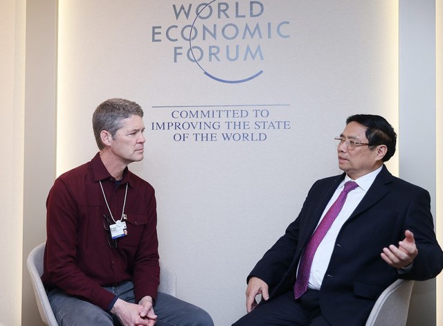 Những hoạt động đầu tiên của Thủ tướng Phạm Minh Chính tại Hội nghị WEF Davos 2024 - Ảnh 5.