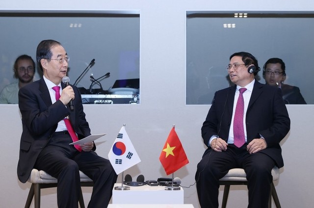 Những hoạt động đầu tiên của Thủ tướng Phạm Minh Chính tại Hội nghị WEF Davos 2024 - Ảnh 6.