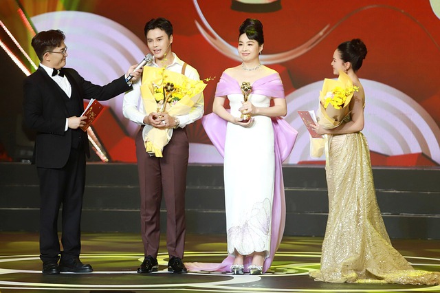 Hòa Minzy lần đầu nhận giải Mai Vàng, phát biểu xúc động khi nhắc đến bé Bo - Ảnh 6.