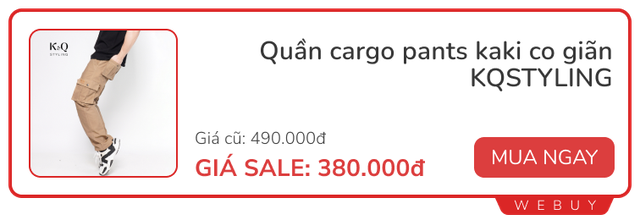 Tranh thủ dịp Sale đầu năm vợt ngay các deal quần áo, phụ kiện chính hãng giá rẻ để diện Tết âm - Ảnh 8.